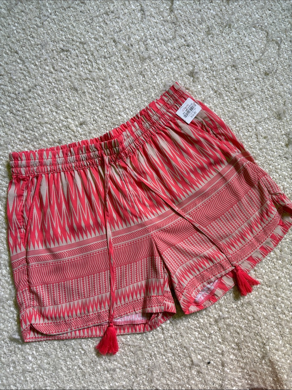 🧡 NWT Stylus Women’s Size XS Patterned Pull On Shorts